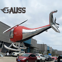 Modèle d'hélicoptère et d'avion publicitaires gonflables en PVC durable GAUSS & Modèle d'avion gonflable