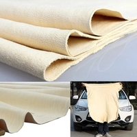 Serviette de lavage de voiture, serviette pour véhicule, cuir naturel, Super absorbante, séchage rapide, pour meubles de maison, 1 pièce, 60x90CM
