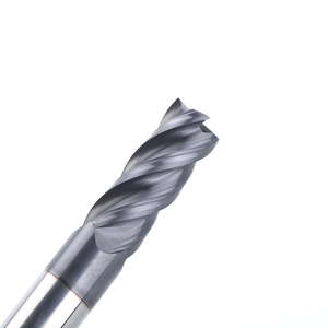 High Presion Tungsten Solid <strong>Carbide</strong> HRC50 HRC55 HRC65 4 Flutes Flat Square <strong>End</strong> <strong>Mill</strong> Milling Cutter for Steel/ Stainless Steel - Product Image 4