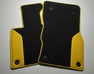 Tapis de sol adaptés à la Lamborghini URUS. Intérieur tout-terrain hybride Urus <span class=keywords><strong>SE</strong></span>. Tapis de sol en cuir entièrement recouvrants. - Product Image 3