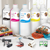 Winnerjet 1000ml Tinta Pigmen Transfer DTF Tinta DTF untuk Printer Epson I3200 XP600 4720 I1600 5113 Tinta Putih DTF