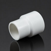 Raccord de réduction en PVC-U, taille variable, surface lisse, écologique, durable, pour système de plomberie d'alimentation en eau haute pression
