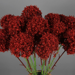 <b>Artificial</b> <b>Flower</b> Leek Ball Single Branch Plastic Wedding Decoration Washable Floral Arrangement Aisle <b>Flower</b> - Product Image 3
