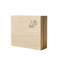 Boîtes cadeaux en bois massif sur mesure pour le Festival des Bateaux-Dragons, boîtes cadeaux simples en bois naturel, parfaites pour offrir du riz