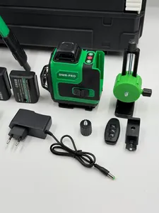<span class=keywords><strong>Nivel</strong></span> Láser <span class=keywords><strong>4D</strong></span> de 16 Líneas, <span class=keywords><strong>Nivel</strong></span> Láser Interior de 360° con Haz Verde, Autonivelante, Horizontal y Vertical - Product Image 2
