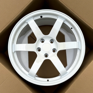 HK <span class=keywords><strong>ล้อ</strong></span>รถแข่งโวลค์ปลอมแปลงสีขาว5X120 5X114.3 8J <span class=keywords><strong>ล้อ</strong></span>รถสปอร์ต<span class=keywords><strong>ขอบ</strong></span>98มม. 100มม. 20มม. สำหรับ F80 M340i E92 M3 F82 M4รุ่น S - Product Image 3