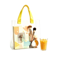 Sac fourre-tout en plastique imprimable avec logo, soudé par ultrasons, pour publicité, promotion, cadeau, sac à main