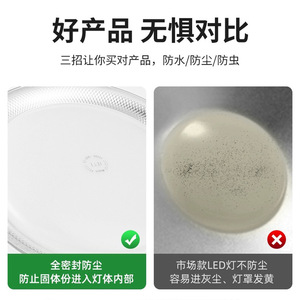 Lampe industrielle LED pour mines, E27, étanche, ultra-lumineuse, éclairage de chantier, lampe UFO, blanc pur, 50000 heures - Product Image 5