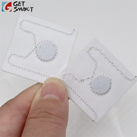 GSCLA601 35x35 GETSMART Étiquette de paiement RFID NFC double fréquence en papier pour blanchisserie