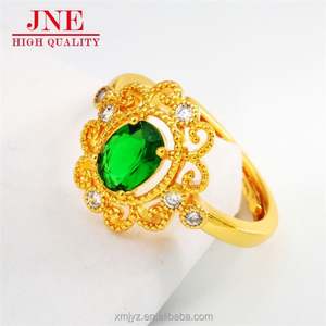 Anillo <span class=keywords><strong>de</strong></span> apertura valiente <span class=keywords><strong>de</strong></span> zafiro amarillo con microincrustaciones chapadas en oro <span class=keywords><strong>La</strong></span> joyería al por mayor <span class=keywords><strong>de</strong></span> las mujeres no se desvanece durante mucho tiempo - Product Image 3