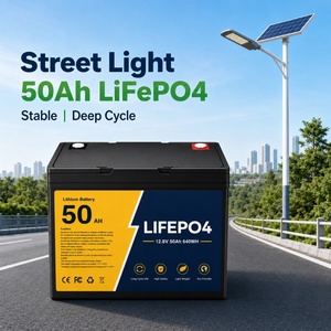 Batterie LiFePO4 12,8 V 50 Ah à décharge profonde pour camping-car, camping et stockage solaire avec BMS - Product Image 5