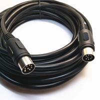 Werkseitig angepasstes 3/4/5/6/7/8/13-poliges DIN-Kabel Stecker-Buchse-Kabel Big Din 8-poliges MD MINI Din-Audio kabel