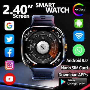 สมาร์ทวอทช์ M99 (8+128g) ระบบ Android 10.0 รองรับ 4G พร้อม GPS, Wifi, ใส่ซิมการ์ดได้ หน้าจอ AMOLED ขนาดใหญ่ 2.4 นิ้ว ความละเอียด 720*720  พร้อมฟังก์ชั่นติดตามตำแหน่ง - Product Image 4