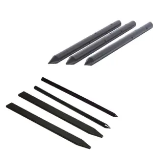 Square Round Flat Steel Nail Stake