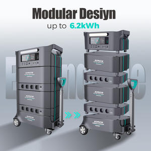 Sorein Ups 0Ms Respond Batterie 6600W Centrale solaire 6600Wh Stockage d'énergie domestique Lifepo4 24V 48V Charge rapide pour hotte de maison - Product Image 3