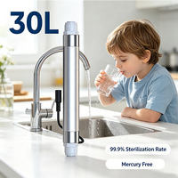 Stérilisateur d'eau par rayonnement ultraviolet UVC 8 GPM pour la purification de l'eau