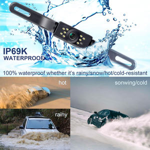 IPoster voiture vue arrière caméra <span class=keywords><strong>de</strong></span> <span class=keywords><strong>recul</strong></span> 9 LED vision nocturne étanche <span class=keywords><strong>plaque</strong></span> <span class=keywords><strong>d</strong></span>'<span class=keywords><strong>immatriculation</strong></span> 12v HD lignes <span class=keywords><strong>de</strong></span> guidage <span class=keywords><strong>de</strong></span> stationnement <span class=keywords><strong>sur</strong></span> off - Product Image 3