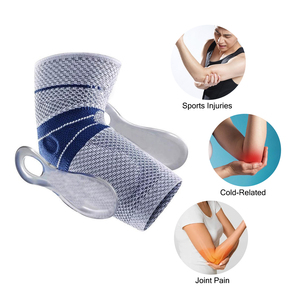 Attelle de coude respirante 3D professionnelle - Support en silicone hautement élastique pour le basketball, le tennis et la prévention des blessures, manchon de coude - Product Image 6