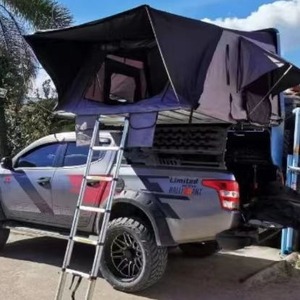 Carpa de Techo para Auto de Apertura Rápida, Tipo Extendido, Tela Oxford de Doble Capa, Una Habitación, Tres Estaciones, para Campamento al Aire Libre - Product Image 4