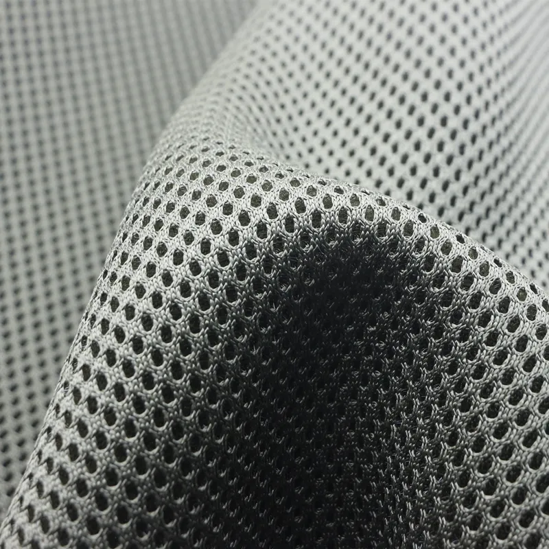 Soft Recycled Polyester Sandwich 6mm Filling Material Spacer 3D Air Mesh Fabric for Mattress Pillow Office Chair Car Seat Shoes