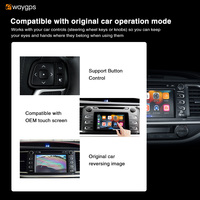 Ewaygps Mise à niveau de l'écran OEM, système Android CarPlay sans fil, boîte de décodage pour TOYOTA Touch 2, système Entune 2.0, 2014-2019