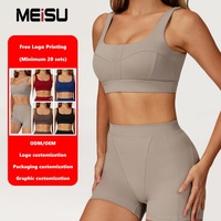 Bra Olahraga Yoga Plus Size Bernapas dengan Logo Custom, Kerah U, Jahitan 3D, Spandex/Nylon, untuk Fitness, Lari, dan Workout Wanita