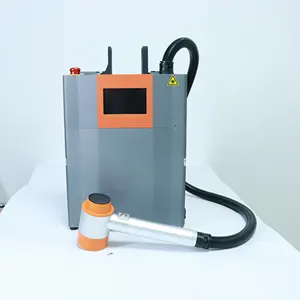 Hoge Kwaliteit 100W Jtp Laser Reinigingsmachine Koffer Stijl Handheld Fiber Laser Metaal Aluminium Verwijdering Nieuwe Staat Motor