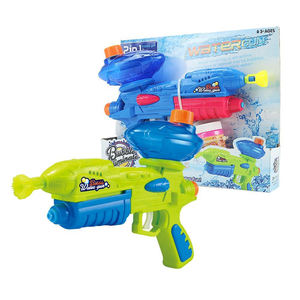 Nieuw Ontwerp 2 In 1 Spelen Bubble En Plastic Waterpistool Speelgoed Zomer Outdoor Kinderen Speelgoed Waterpistolen - Product Image 1