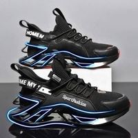 Meilleures ventes d'usine de baskets de sport pour hommes Chaussures de course à pied décontractées avec logo personnalisé pour hommes