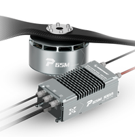 Sistema de Propulsión Integrado P65M, Motor DC sin Escobillas de 65 kg para UAV, Combo de ESC y Hélice con Empuje Máximo de 138 kg para Dron Industrial