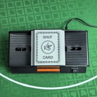 Machine à mélanger les cartes de poker automatique haut de gamme, portable, alimentée par batterie, silencieuse, rapide, pour les jeux de cartes à domicile et les fêtes