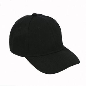 Casquette de baseball unie imprimée avec logo personnalisé, en coton, anti-UV, pour toutes les saisons - Product Image 1