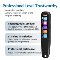 Vente chaude Enfants Portable Dispositif D'apprentissage Langue Arabe Stylo De Traduction Vocale Traducteur De Numérisation