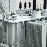 Transformateur 10000kVA - 12500kVA, 16MVA, 110kV, à enroulement duplex, 200MVA, abaisseur de tension, immergé dans l'huile, triphasé - Prix