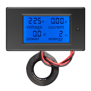 PZEM-061 Peacefair เครื่องวัดพลังงานไฟฟ้าดิจิตอลแบบ 4in1 AC เฟสเดียว พร้อมจอ LCD วัดวัตต์ วัดโวลต์ วัดกิโลวัตต์ชั่วโมง พร้อม CT L04 - Product Image 6