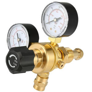 Regulador de Presión Americano CGA580 Totalmente de Cobre para Argón/CO2 y Soldadura/Corte MIG/TIG - Product Image 2