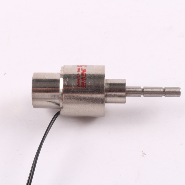 Factory Special Wholesale BO-YA Miniature Tube Pull Electromagnet BYT-2028 Steel Lifting Application Tube Electromagnet