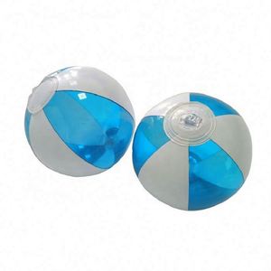 Pelota de Playa Transparente de PVC Personalizada de Alta Calidad con Logotipo Impreso, Juguetes Promocionales - Product Image 2