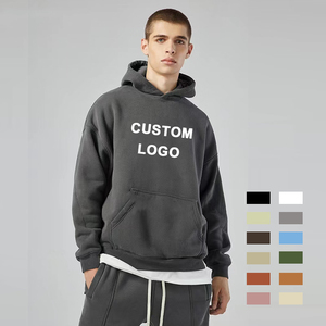 Sudadera con Capucha Personalizada para Hombre, 100% Algodón, Servicio OEM, Acabado Liso Teñido, Ecológica y Transpirable - Product Image 1