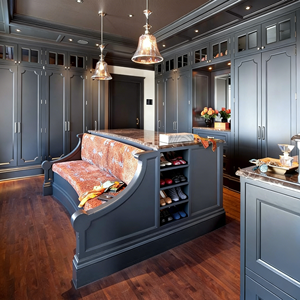 Personnalisation complète de la maison, <span class=keywords><strong>dressing</strong></span> sur mesure, armoire intégrée, luxe haut de gamme, moderne, écologique, MDF, grande capacité - Product Image 1