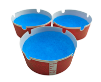 Nouveau produit : Cendrier rond portable biodégradable en papier avec gel anti-fuite et sans fumée pour voiture, camping et usage domestique