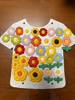 Patchs de fleurs au crochet broderie appliques fruits fer sur cerise raisin ananas fraise pastèque patchs