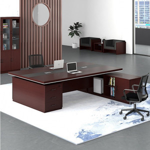Nuevo Presidente de oficina de lujo diseño de mesa de oficina estilo de lujo empresa Mesa Administrativa muebles de escritorio escritorios de oficina modernos - Product Image 2
