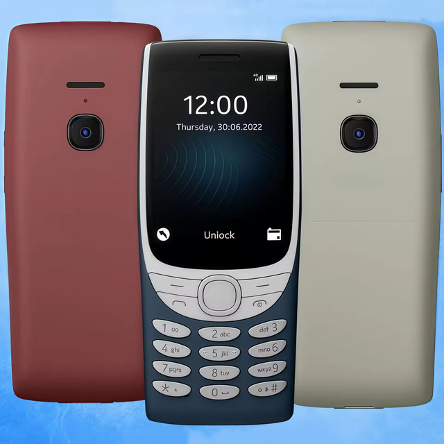 2022 Version 8210 Bar Phone -2.8" Large Screen, 2G Dual SIM, FM Radio, 1450mAh Battery, Rugged Keypad Feature Mobile for Seniors