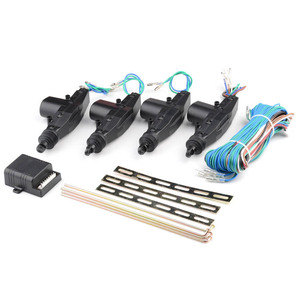 Dc 12V xe Hệ thống khóa trung tâm xe Hệ thống khóa trung tâm điều khiển từ xa 4 cửa Xe Cửa Khóa thiết bị truyền động khóa trung tâm - Product Image 1