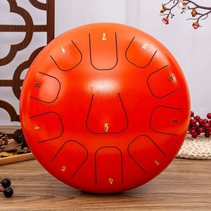 Tambour à languettes en acier de haute qualité pour étudiants, 8 pouces, 11 tons, instrument de percussion musical sans souci - Product Image 5