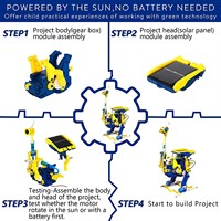 Kits de robots éducatifs solaires STEM pour enfants, 11 en 1, à assembler soi-même, jouet de puzzle pour enfants