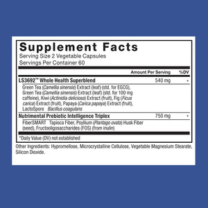 OEM/ODM tùy chỉnh giảm cân viên nang Prebiotics Probiotics thúc đẩy tiêu hóa sức khỏe đường ruột trà xanh Probiotics Viên nang giảm béo - Product Image 2