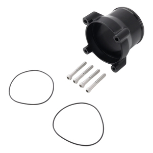 Adaptador de cuerpo de aceleración universal de aluminio Aosu de 74 mm para tubo de 3.0 pulgadas, mejora de perno frontal, nuevo de alta calidad TBP036-BK - Product Image 2