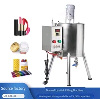 JIAHE Machine de remplissage de rouge à lèvres cosmétique chocolat savon chauffant pour les mains crème fondante